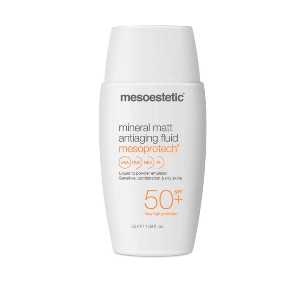 Mesoestetic – Mesoprotech Mineral Matt Antiaging Fluid 50+ SPF